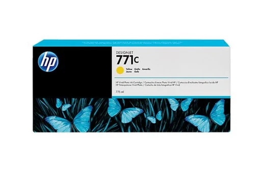 HP 771C Ink Yellow 775ml Designjet Z6200 | B6Y10A