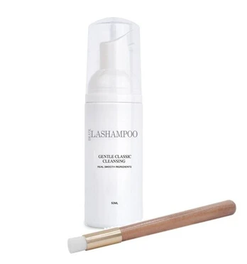 Gentle Lashampoo 50ml, DLUX Professional su šepetėliu