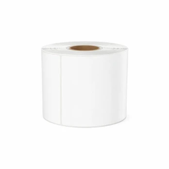 Termo etiketės 100x150 mm, balta, 500 vnt.