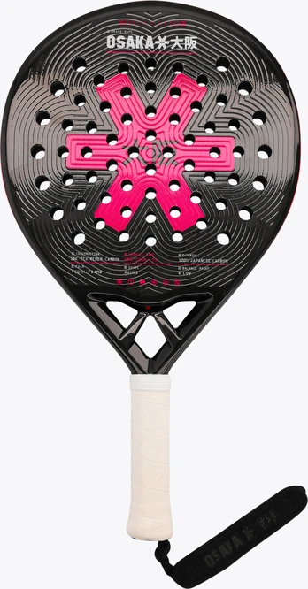 Osaka - Padel Racket - Pro Tour LTD - Control - Pompeian Red