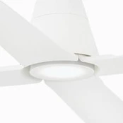 Lubų ventiliatorius Typhoon M LED šviesa IP44 balta