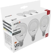 Avide LED lemputė 4W E14 3000K 3vnt kaina