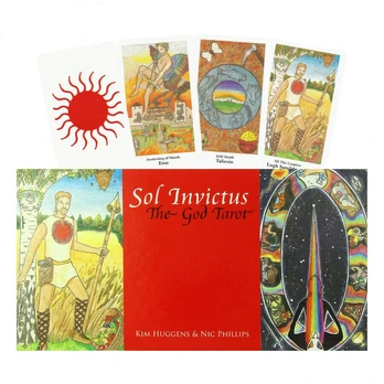 Sol Invictus: The God Tarot kortos Schiffer Publishing