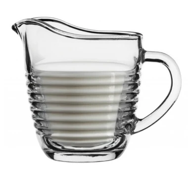 200 ml stiklinis pieno ąsotis