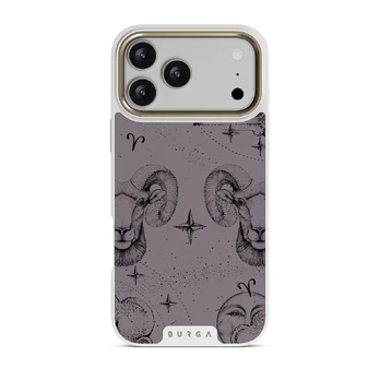 Aries - iPhone 17 Pro Max Case, Elite Light (MagSafe) / Gold / Purple