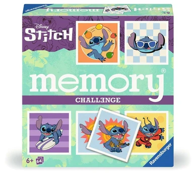 Ravensburger - Disney Stitch Challenge memory 64 Cards - (10624697)