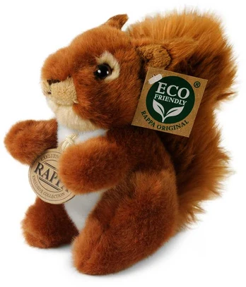 Rappa Plush squirrel 16 cm ECO-FRIENDLY