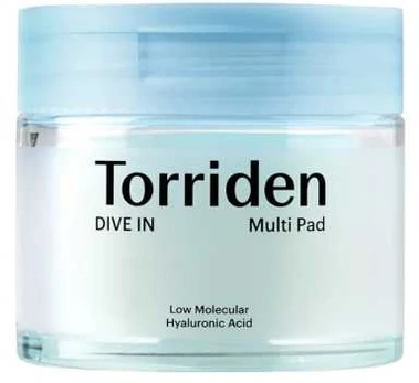Torriden DIVE-IN Low Molecular Hyaluronic Acid Multi Pad 80 pcs