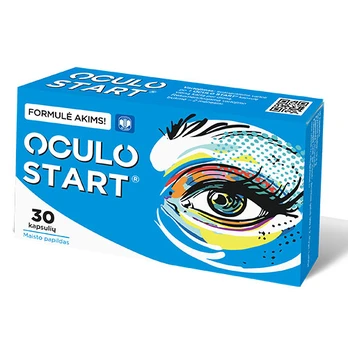OCULO START, 30 kapsulių (Kaina perkant 2 prekes - galioja lojalumo programos dalyviams)