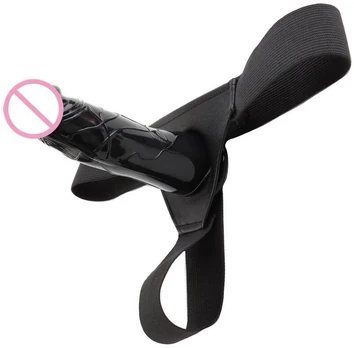 Dirželis ant dildo, juodas