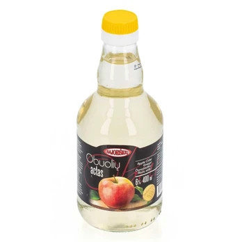 Obuolių actas BAJORIŠKIŲ 6%, 400 ml