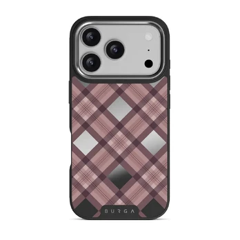 Asap - iPhone 17 Pro Case, Elite Mirror Dark (MagSafe) / Silver