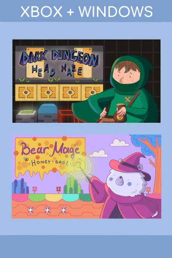 Dark Dungeon Head Haze / Bear Mage Honey Sage Xbox