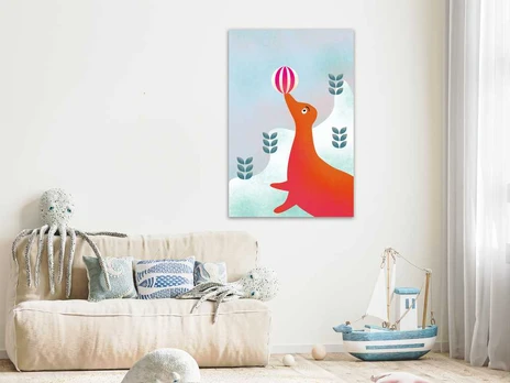 Artgeist Paveikslas - Happy Seal (1 Part) Vertical