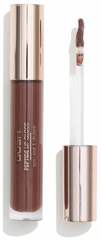 Lūpų blizgis Gosh Peptide, 7 ml, brownie