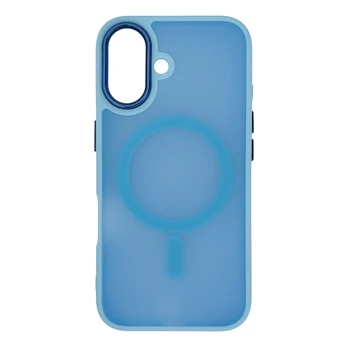 Dėklas Hurtel Fashion Case with MagSafe for iPhone 16e - Mėlyna