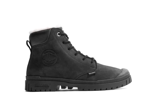 Palladium sportbačiai SP20 CUFF LTH WP WL _ juodi