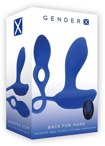 Evolved GENDER X BACK FOR MORE analinis vibratorius