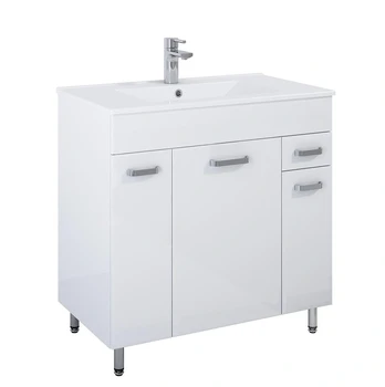 KOMPLEKTAS NIKA 80 CM Baltas BLIZGUS