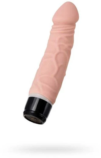 Toyfa A-TOYS, Realistic Multi-Speed Vibrator, Silicone, Vibration Modes, 15.9 CM