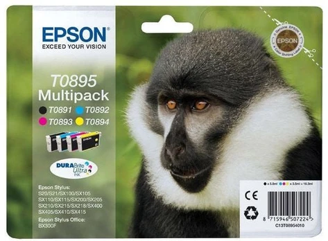 EPSON Ink Multipack 1x6 ml/3x4 ml | C13T08954010