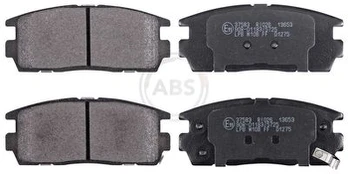 Stabdžių trinkelių rinkinys, diskinis stabdys A.B.S. 37583