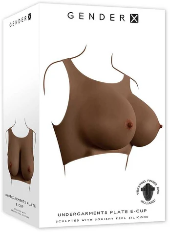 GENDER X UNDERGARMENTS - PLATE E-CUP DARK
