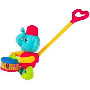 Stumiamas žaislas ELEPHANT WITH A DRUM