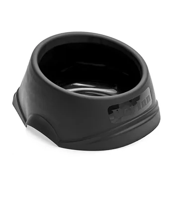 Comfy Space Bowl plastikinis dubenėlis, juodas, 1.5 l