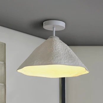 OSRAM lubų lempa Decor Lotus Leaf, 1-fl., balta, popierius, E27