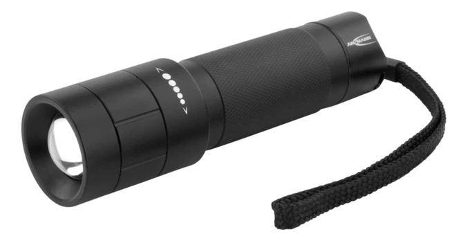 Ansmann M250F Black Hand flashlight