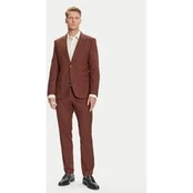 BOSS Kostiumas H-Huge 50546080 Ruda Slim Fit