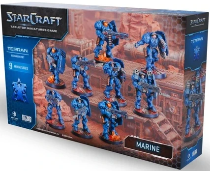 Archon Studio StarCraft® The Miniatures Game - Marine - Terran - Expansion Set