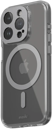 Dėklas Moshi iGlaze for iPhone 15 Pro - Meteorite Pilkas