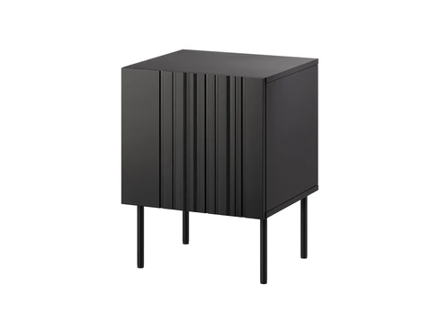 Cama Meble Cama Bedside table 2 pcs ISLA 44,5x40x59 juodas matt