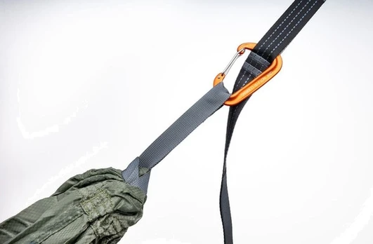 Hamakas Cocoon Travel Hammock Set Double Size - Chaki (Khaki)