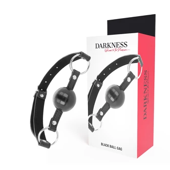 Darkness Bondage DARKNESS - Juodas BALL GAG