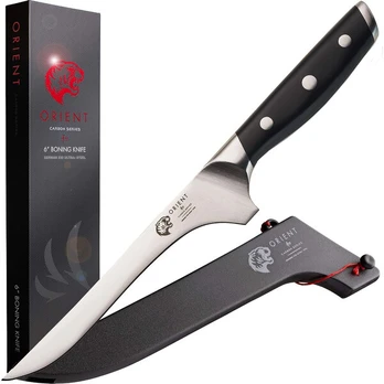 Orient "Origin" universalus virtuvinis peilis – X50 Ultra nerūdijančio plieno, juodas