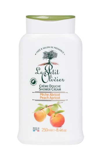 Dušo kremas Le Petit Olivier Abrikosai, 250 ml