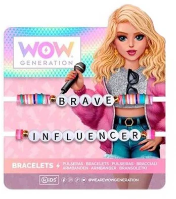 „WOW Generation Brave“ influencerio apyrankių rinkinys, 2 dalys