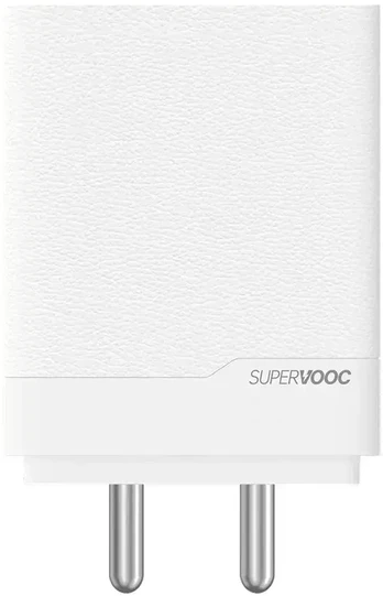 Oppo SuperVOOC USB-C 100W Travel Charger + USB-C Data Cable Baltas