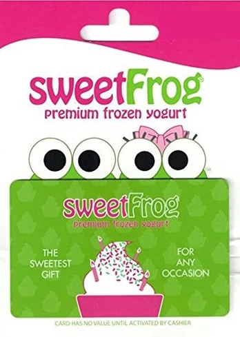 sweetFrog Gift Card 10 USD Key UNITED STATES