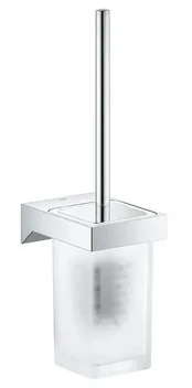 Grohe Selection Cube tualetinio šepečio rinkinys, chromuotas, 40857000