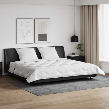 Žiemos antklodė 3 pcs Balta 200 x 220 cm Mikropluoštas
