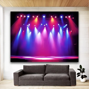 Poliesterinis scenos fonas koncertui, 230*180cm/90.5*70.8inch