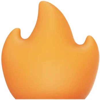Flame lampshade for the Flextail Tiny Pump 2X lamp (oranžinis)