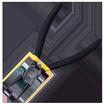 Vidinės tiesios replės Deli Tools EDL034 - 17"