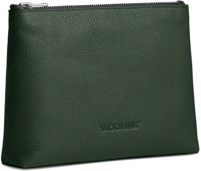 Woolnut Leather Pouch -tarvikelaukku, vihreä