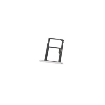 SIM kortelės laikiklis Huawei Honor 7 sidabrinis (baltas) originalus (service pack)