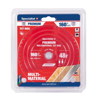 SPECIALIST+ pjovimo diskas Multimaterial 160x48Tx20mm